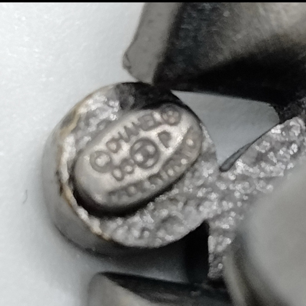 Authentic Chanel Red And Silver Statement Ring - image 5